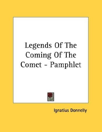 Legends Of The Coming Of The Comet - Pamphlet