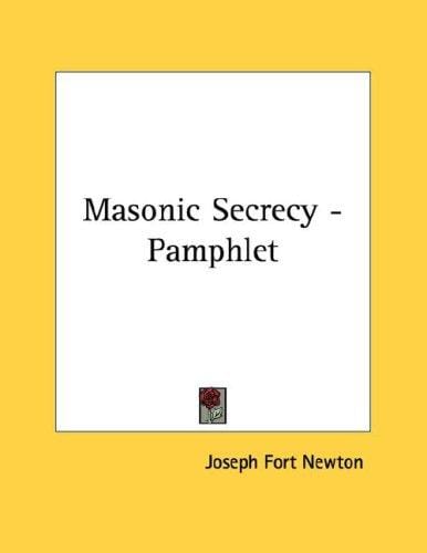 Masonic Secrecy - Pamphlet