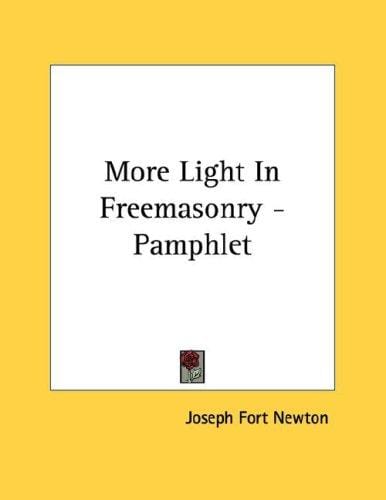 More Light In Freemasonry - Pamphlet