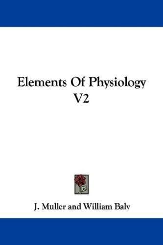 Elements Of Physiology V2