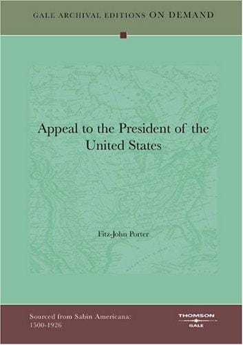 Appeal to the President of the United States
