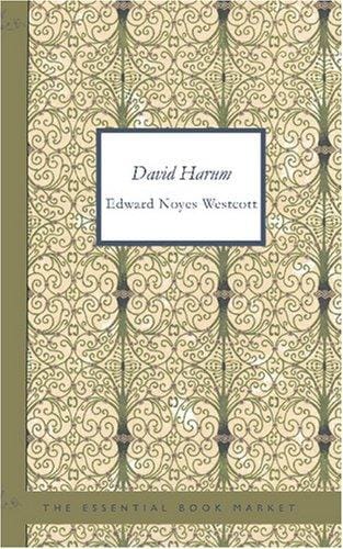 David Harum: A Story of American Life