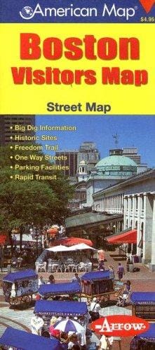 Boston Ma Visitors Street Map (American Map)