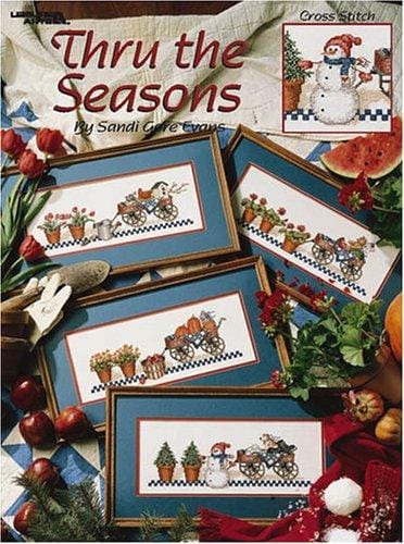 Thru the Seasons, cross stitch (Leisure Arts #2719)