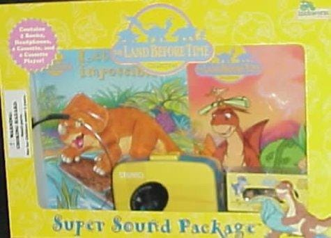 Land Before Time Super Sound Package: 2 Books, Headphines, Cassette, and a Cassette Player
