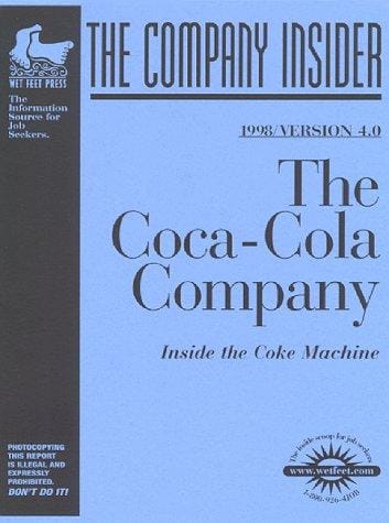 The Coca-Cola Company: The WetFeet Insider Guide