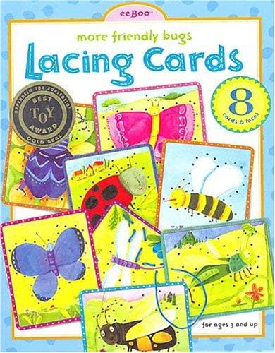 More Friendly Bugs Lacing Cards