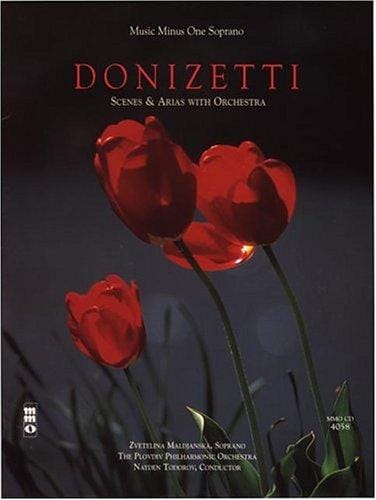 Music Minus One Soprano: Donizetti Soprano Arias with Orchestra (Book & CD)