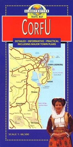 Corfu Travel Map