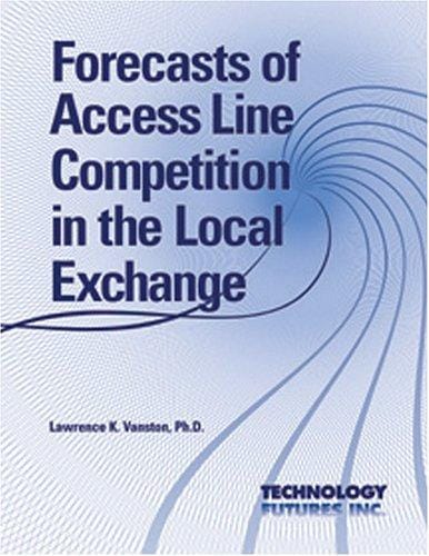 Forecasts of Access Line Competition in the Local Exchange