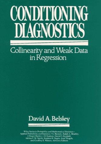 Conditioning diagnostics: collinearity and weak data in regression