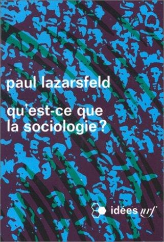 Qu'est-ce que la sociologie ?