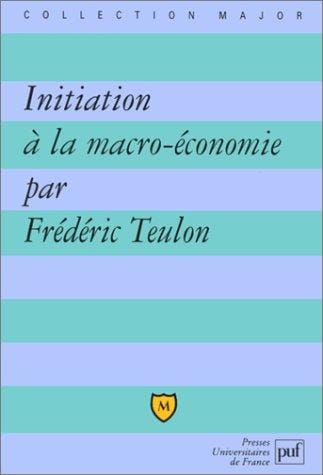Initiation à la macro-économie