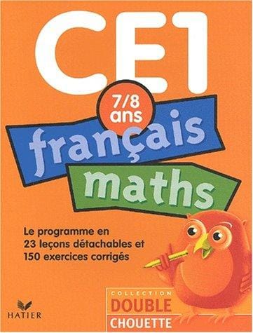 Double Chouette: Français / Maths CE1 - 7/8 ans