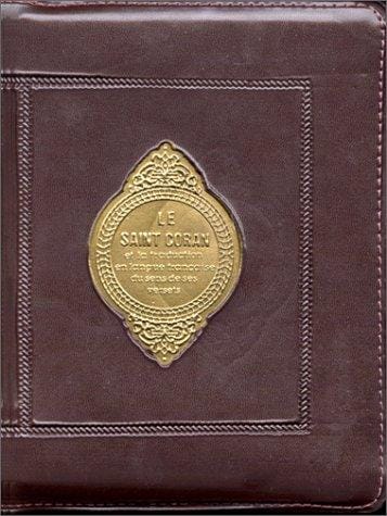 Le Saint Coran (pochette en français)
