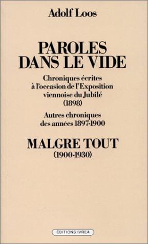 Paroles dans le vide - Malgré tout