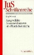 Ausgewählte Assessorklausuren im öffentlichen Recht.
