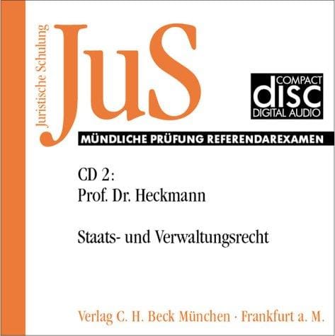 JuS-Audio-CD 2. Staats- und Verwaltungsrecht. CD. Mündliche Prüfung Referendarexamen.