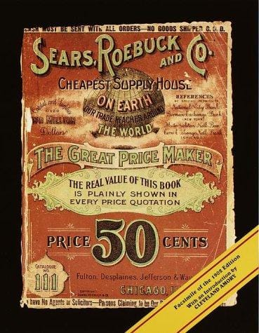 1902 edition of the Sears, Roebuck catalogue