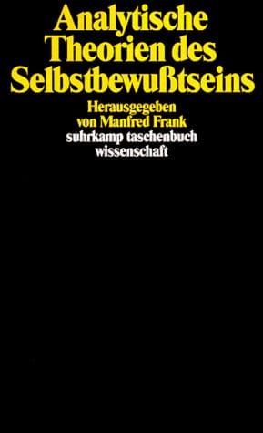 Analytische Theorien des Selbstbewußtseins.