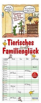 Tierisches Familienglück 2003. Kalender. Familienplaner für maximal vier Personen.