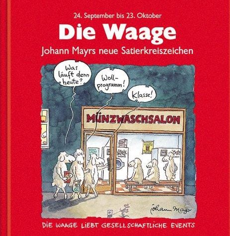 Die Waage. Rote Ausgabe, 24. September bis 23. Oktober.
