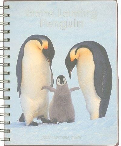 Frans Lanting, Penguin 2007 Calendar (Diaries)