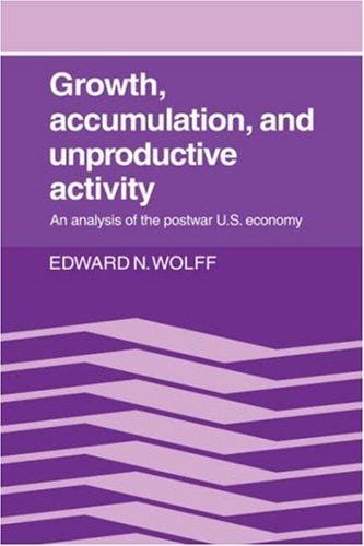 Growth, Accumulation, and Unproductive Activity: An Analysis of the Postwar US Economy