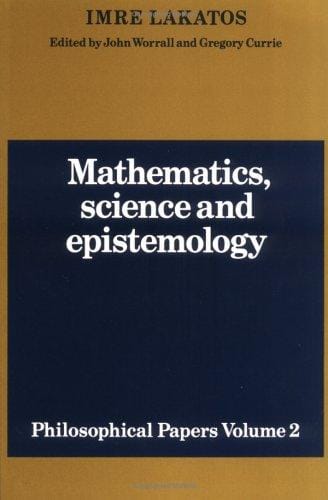 Mathematics, Science and Epistemology: Philosophical Papers, Vol. 2