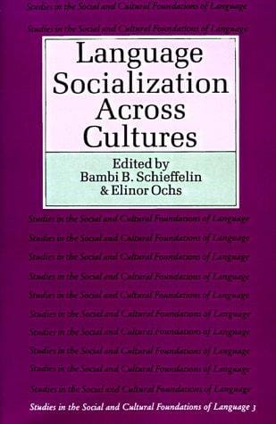 Language socialization across cultures