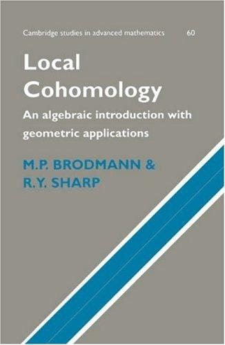 Local cohomology: an algebraic introduction with geometric applications