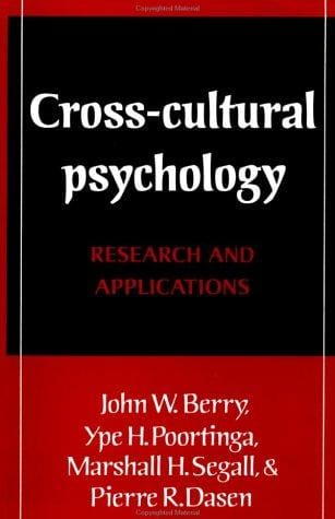 Cross-cultural psychology: research and applications