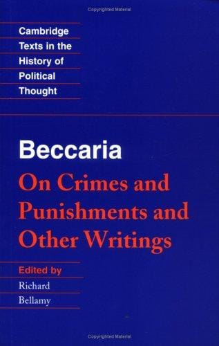 On Crimes and Punishments and Other Writings
