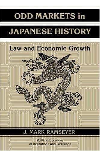 Odd markets in Japanese history: law and economic growth