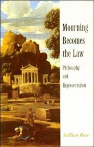 Mourning becomes the law: philosophy and representation