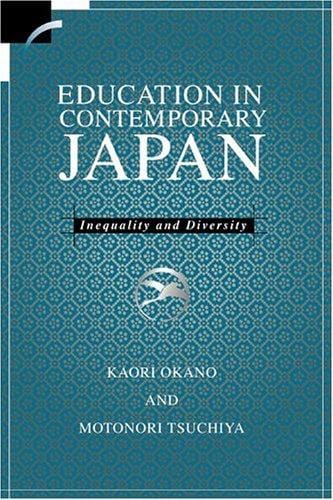 Education in contemporary Japan: inequality and diversity