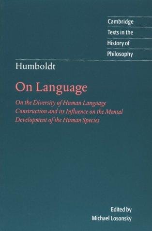 On language: on the diversity of human language construction and its influence on the mental development of the human species