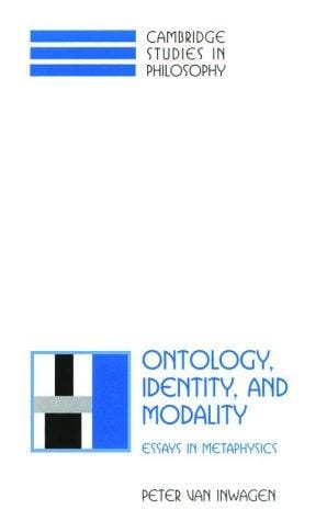 Ontology, Identity, and Modality: Essays in Metaphysics (Cambridge Studies in Philosophy)