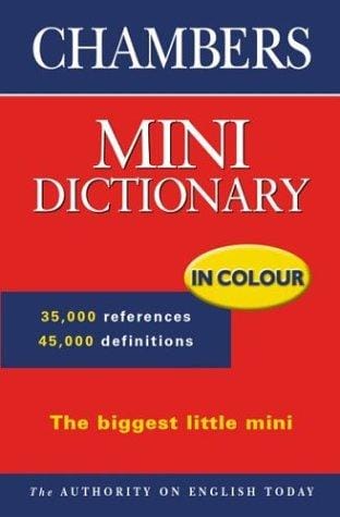 Chambers mini English dictionary