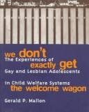 We don't exactly get the Welcome Wagon: the experiences of gay and lesbian adolescents in child welfare systems