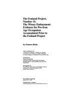 Wissey Embayment: evidence for pre-Iron Age occupation accumulated prior to the Fenland Project