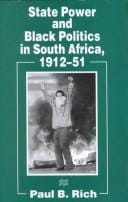 State power and black politics in South Africa, 1912-51