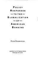 Policy responses to the globalization of American banking