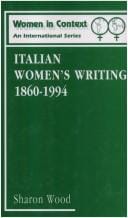 Italian women's writing 1860-1994.