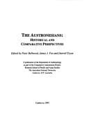 The Austronesians: historical and comparative perspectives