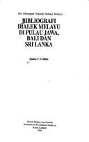 Bibliografi dialek Melayu di Pulau Jawa, Bali, dan Sri Lanka