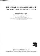 Dental management of patients with HIV