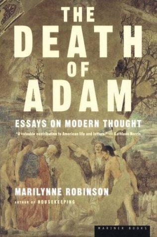 The Death of Adam: Essays on Modern Thought