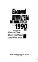 Ekonomi bumiputera selapas 1990