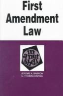 First Amendmentlaw in a nutshell